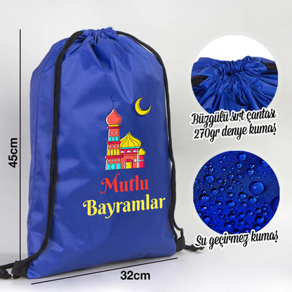 32x45 cm Saks Mavi İmperteks Sırt Çantası - Bayram Çantam