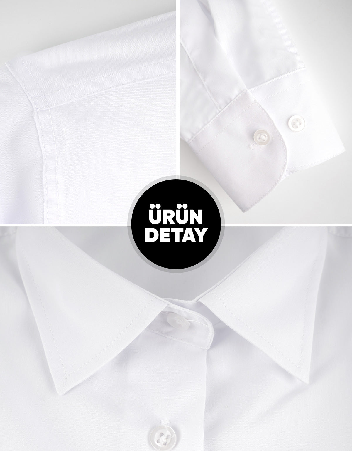 Erkek Beyaz Gömlek – Kurumsal ve Promosyon