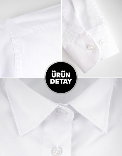 Erkek Beyaz Gömlek – Kurumsal ve Promosyon