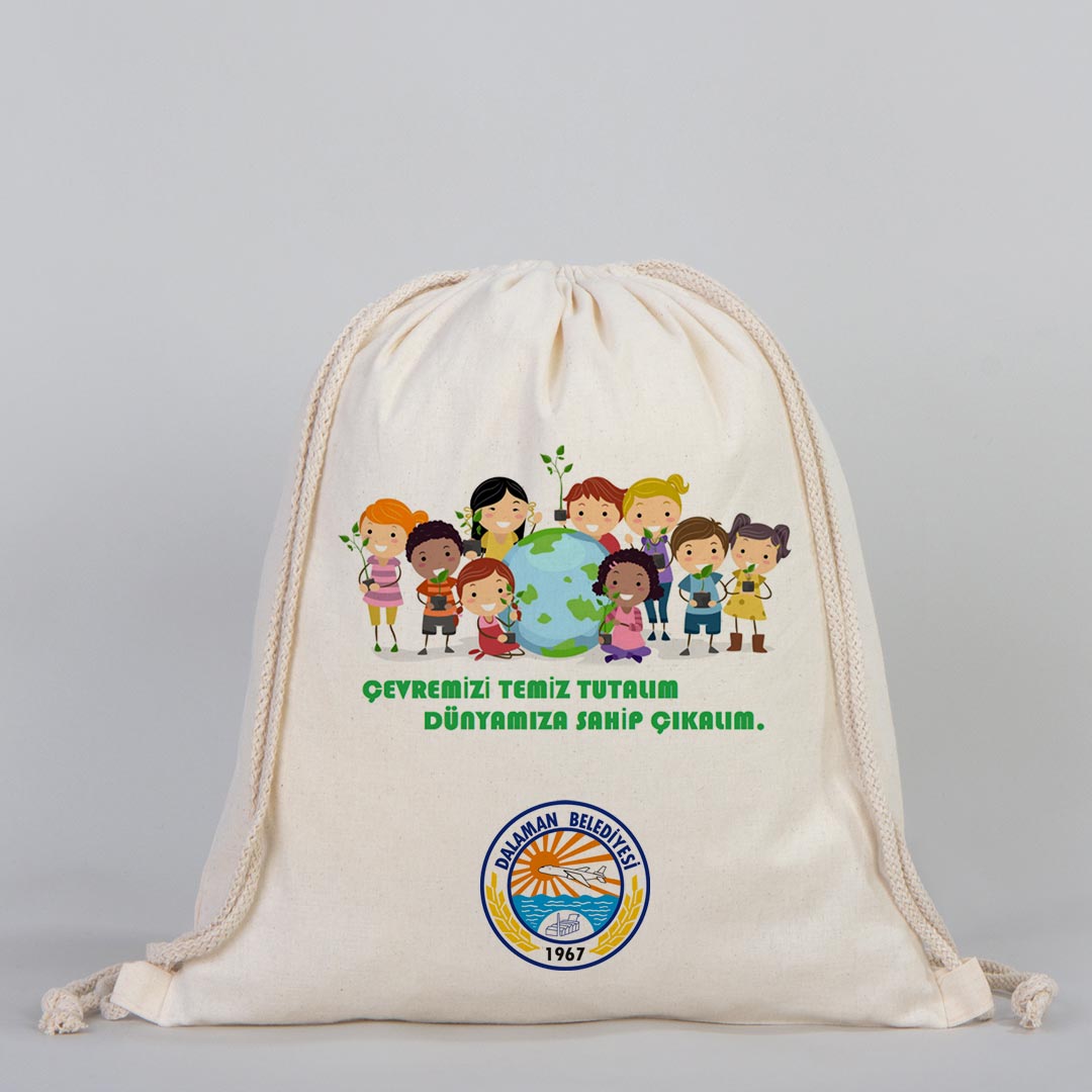 Bez çanta Promosyon Çanta 35x40 cm Dalaman