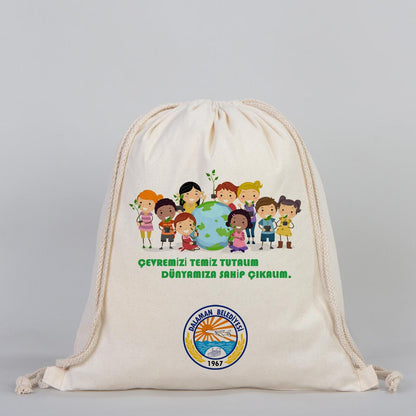 Bez çanta Promosyon Çanta 35x40 cm Dalaman