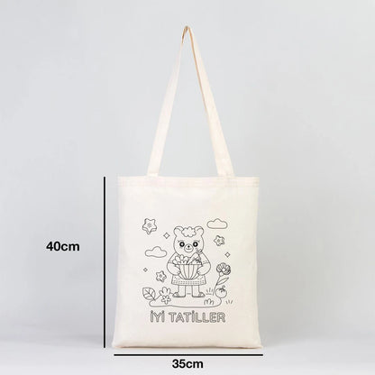 Karne Günü Boyanabilir Omuz Çantası –  (Özelleştirilebilir)