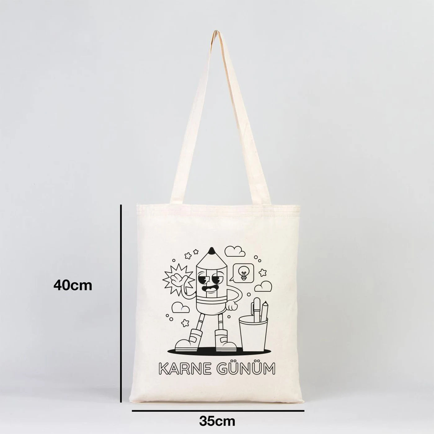 Karne Günü Çocuk Boyama Omuz Çantası