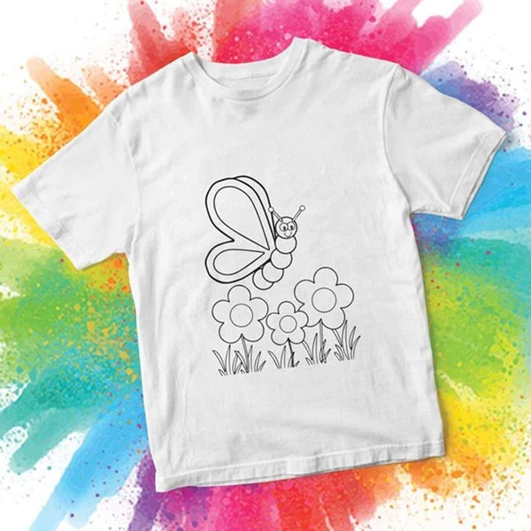 Tişört Boyama Seti Desenli - Her Üründen 1 Adet