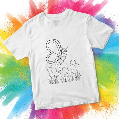 Tişört Boyama Seti Desenli - Her Üründen 1 Adet