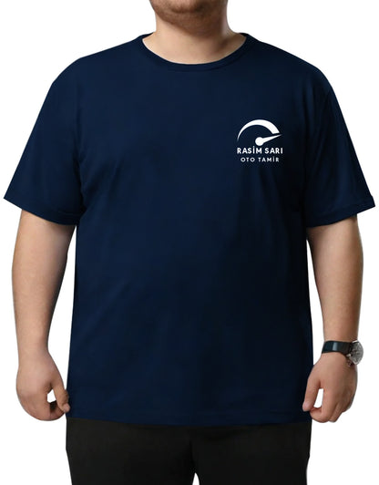 Büyük Boy Tişört -  Lacivert (Özelleştirilebilir)