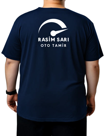 Büyük Boy Tişört -  Lacivert (Özelleştirilebilir)