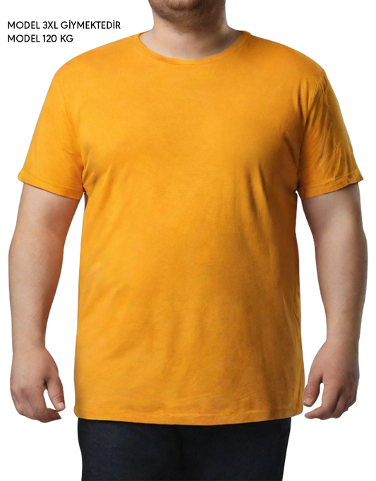Büyük Boy Tişört - Sarı
