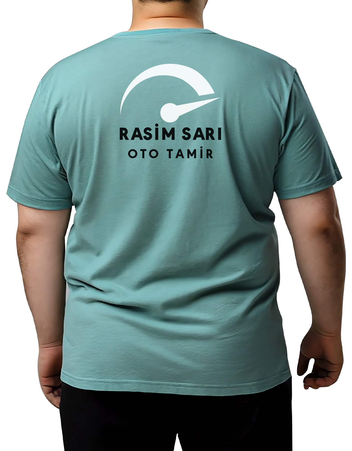 Büyük Boy Tişört -  Mint Yeşil (Özelleştirilebilir)