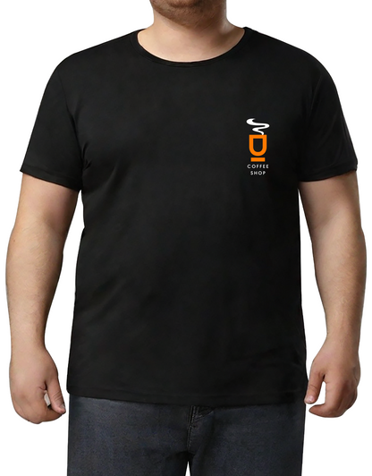 Büyük Boy T-shirt - Siyah (Özelleştirilebilir)