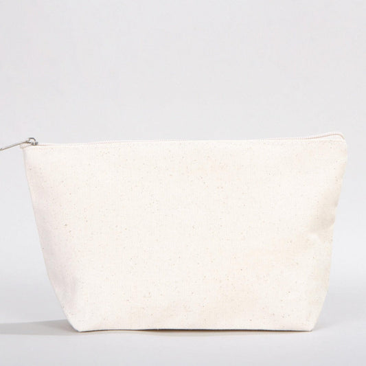 Kanvas Makyaj Çantası - Körüklü 30x18x7 cm