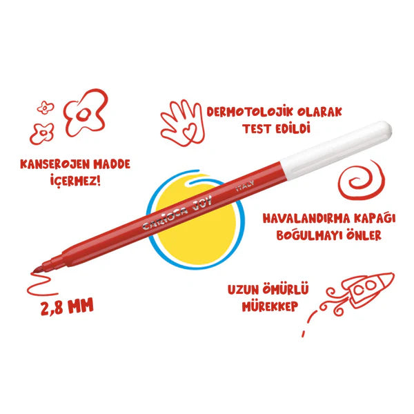 Tişört Boyama Seti Desenli - Her Üründen 1 Adet