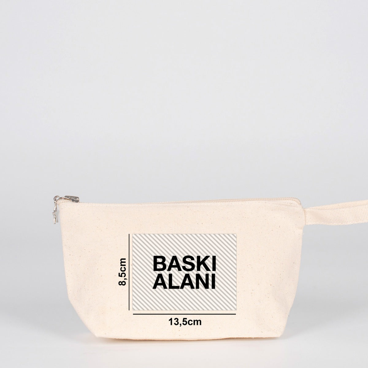 Kanvas Kalemlik/Clutch - Körüklü 22x12x5 cm (Özelleştirilebilir) - istepromosyon.com