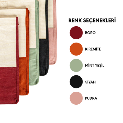 Renkli Elite Kanvas Bez Çanta – Plaj ve Market İçin Büyük Boy, 390gr Bez Kumaş, 45x35x19 cm - Bordo