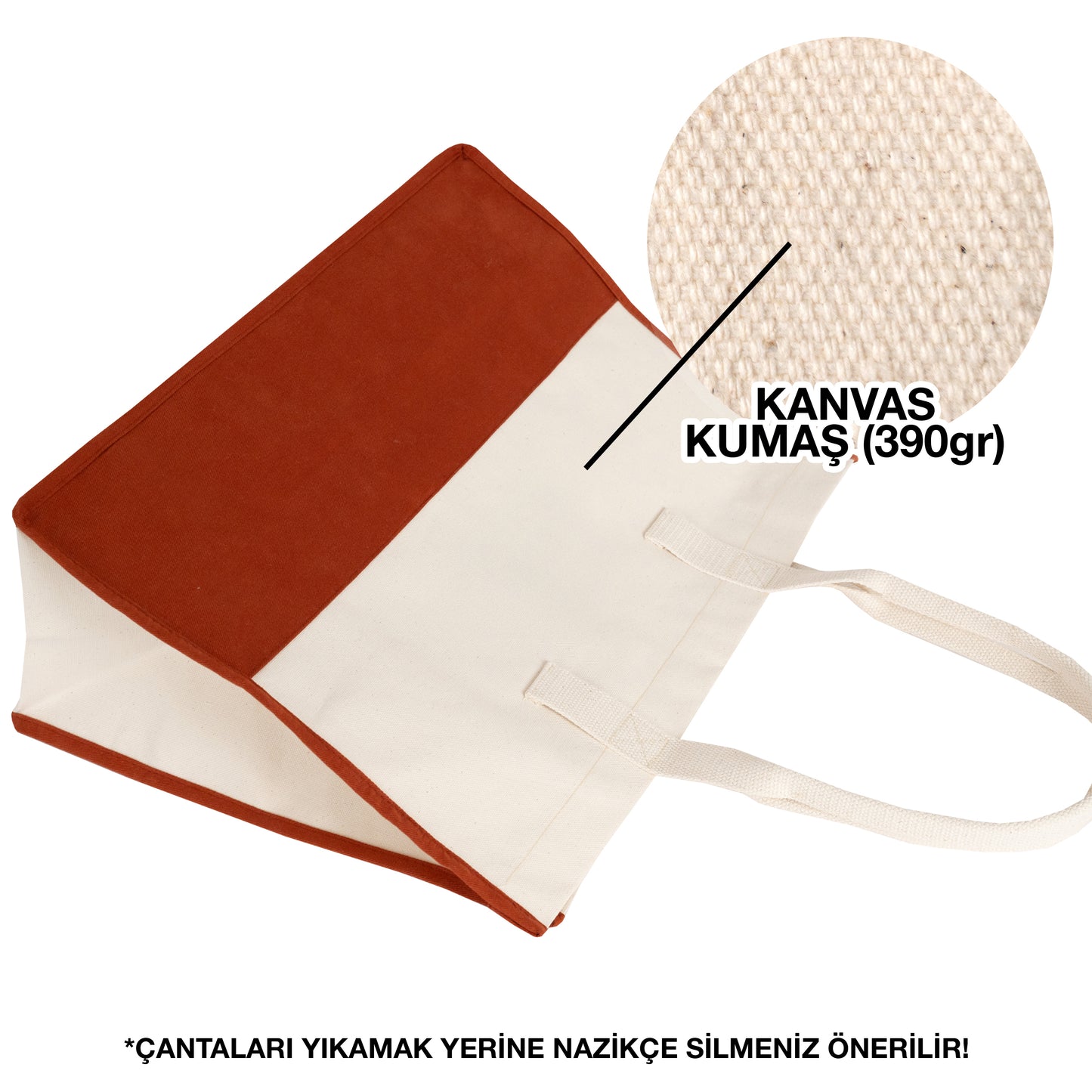 Elite Kanvas Alışveriş ve Plaj Çantası Kumaş Yapısı