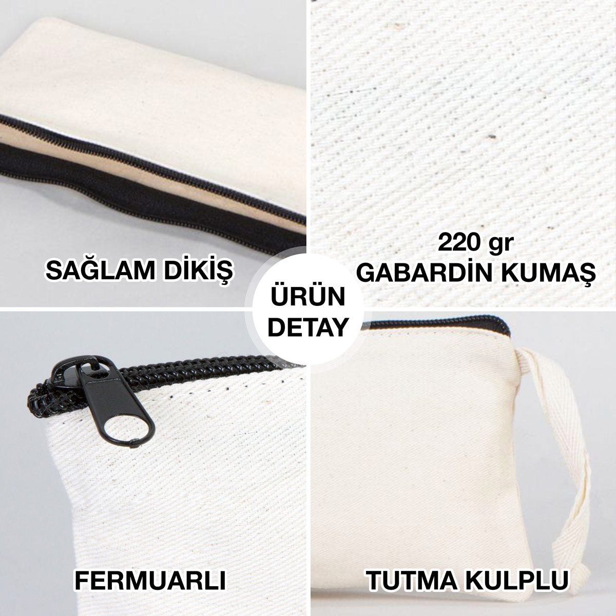 Karne Günü Hediyesi Bez Kalemlik – 21×10 cm (Özelleştirilebilir)