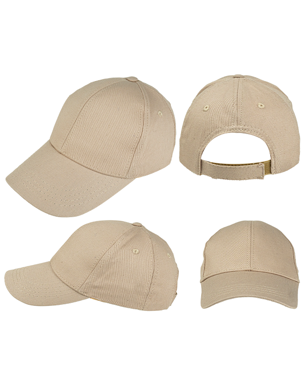 Premium Gabardin Şapka - Krem