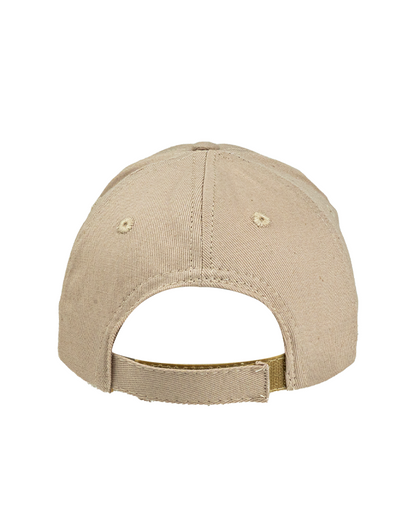 Premium Gabardin Şapka - Krem (Özelleştirilebilir)