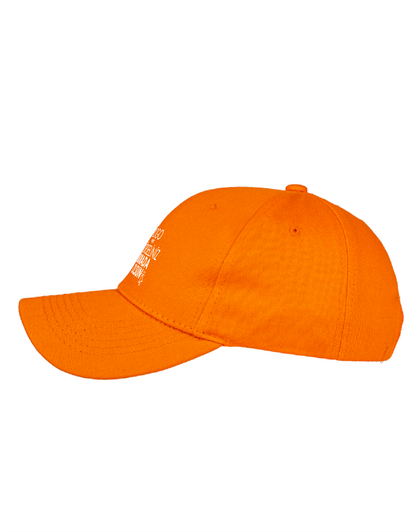 Premium Gabardin Şapka - Turuncu (Özelleştirilebilir)