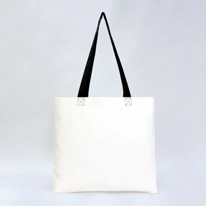 40x35 cm Siyah Gabardin Bez Çanta - Bayram Çantası