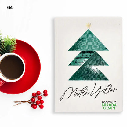 Yılbaşına Özel Baskılı Kanvas Defter (Özelleştirilebilir)