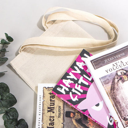 Karne Hediyesi Baskılı Küçük Boy Kitap Çantası – 20x25 cm