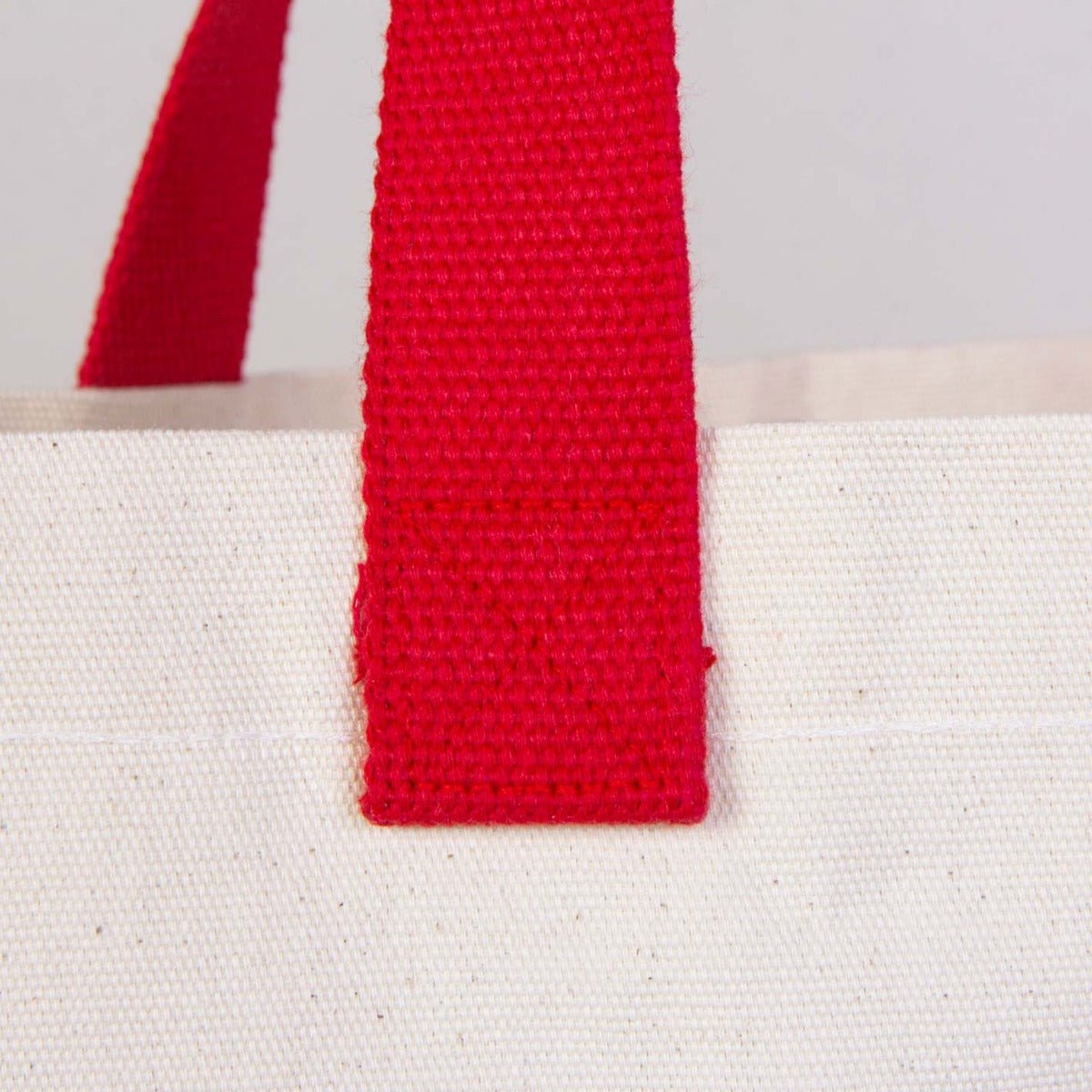 Yılbaşı Özel Modern Kanvas Çanta - Dıştan Renkli Örgü Kulp 45x35x8 cm - görsel 9