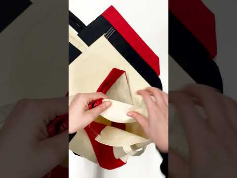 Classic Kanvas Çanta - Siyah Tam Körüklü 40x35x10 cm