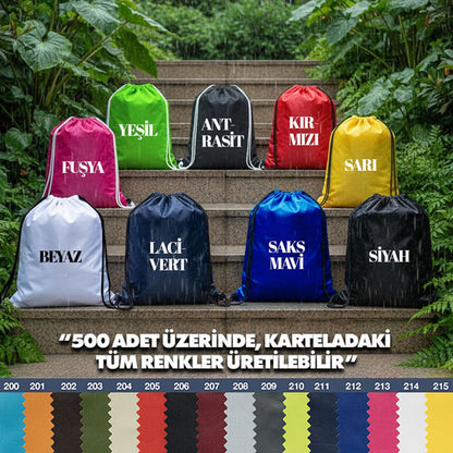 İmperteks Sırt Çantası 32x45 cm Antrasit (Özelleştirilebilir)