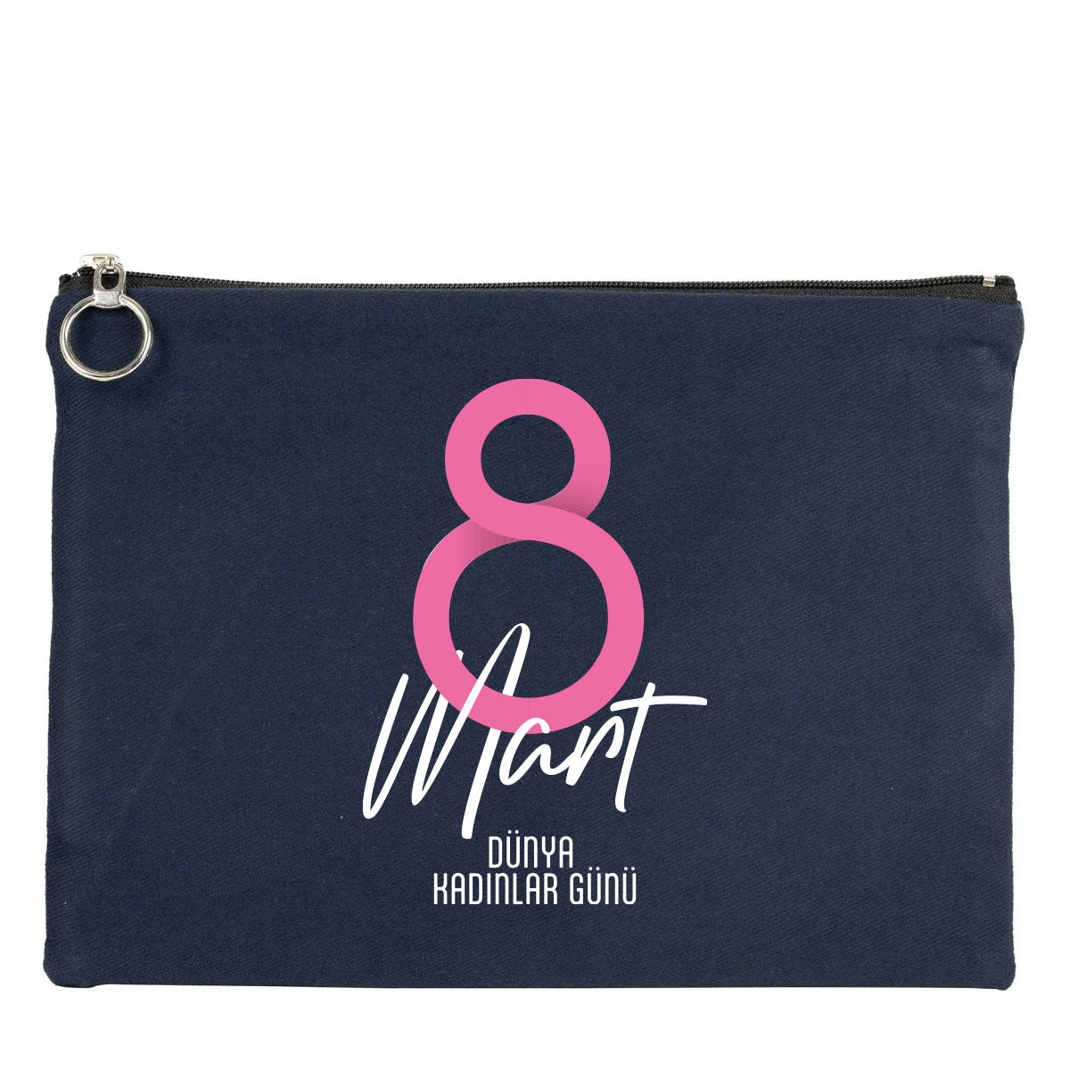 30×21 cm Lacivert Portföy Çanta Astarlı – Kadınlar Günü Hediyesi