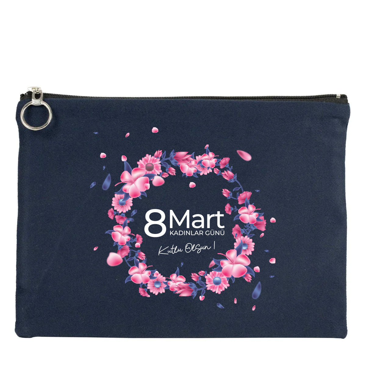 30×21 cm Lacivert Portföy Çanta Astarlı – Kadınlar Günü Hediyesi