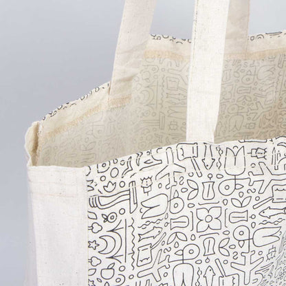 Full Gusset Customized Tote Bags 40x35x9cm