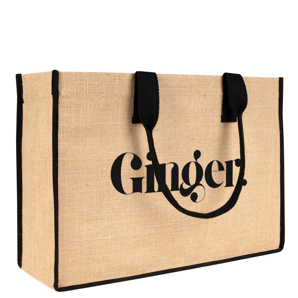 Large Jüt Çanta – Tam Körüklü, Geniş ve Dayanıklı 45x31x15 cm (Özelleştirilebilir)