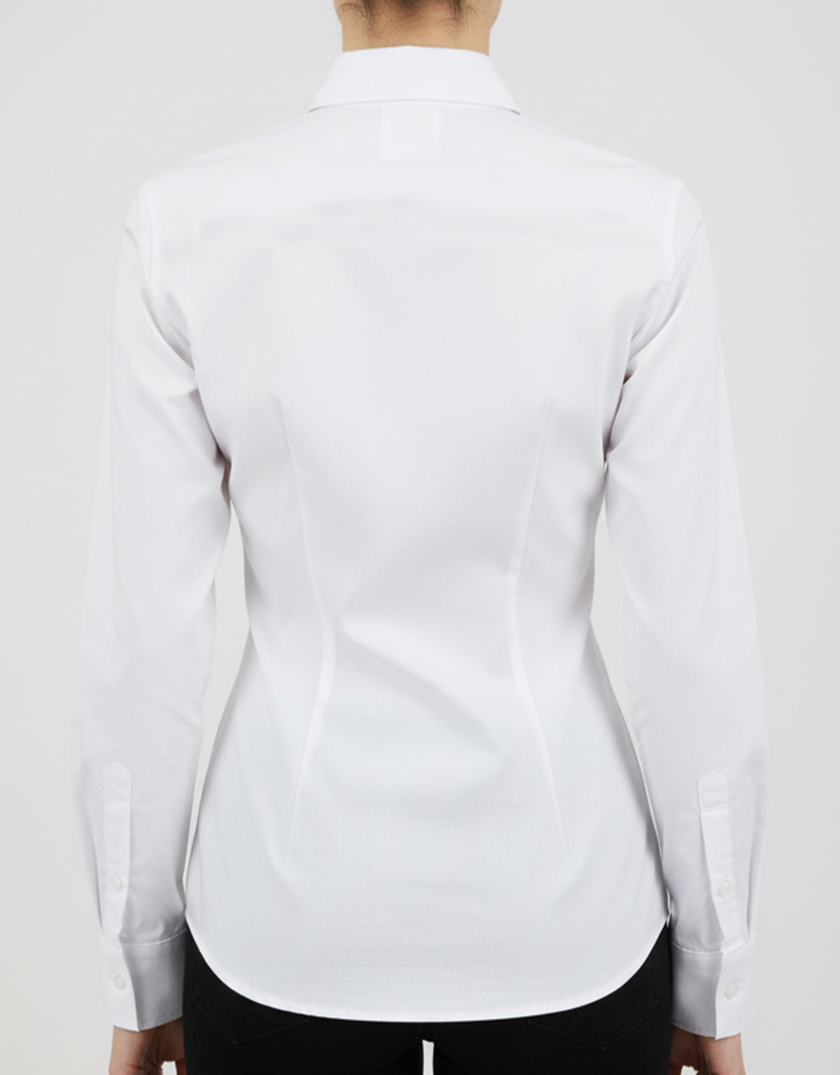 Kadın Beyaz Gömlek – Baskısız, Toptan Satış