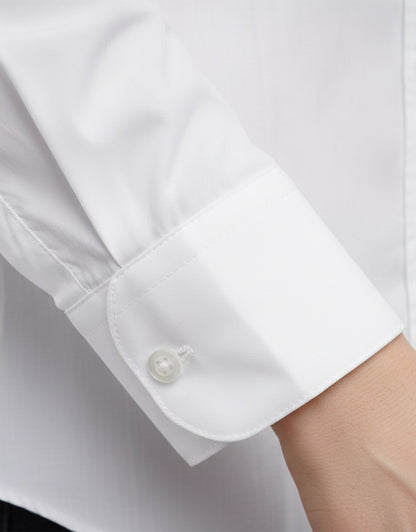 Kadın Beyaz Gömlek – Baskısız, Toptan Satış