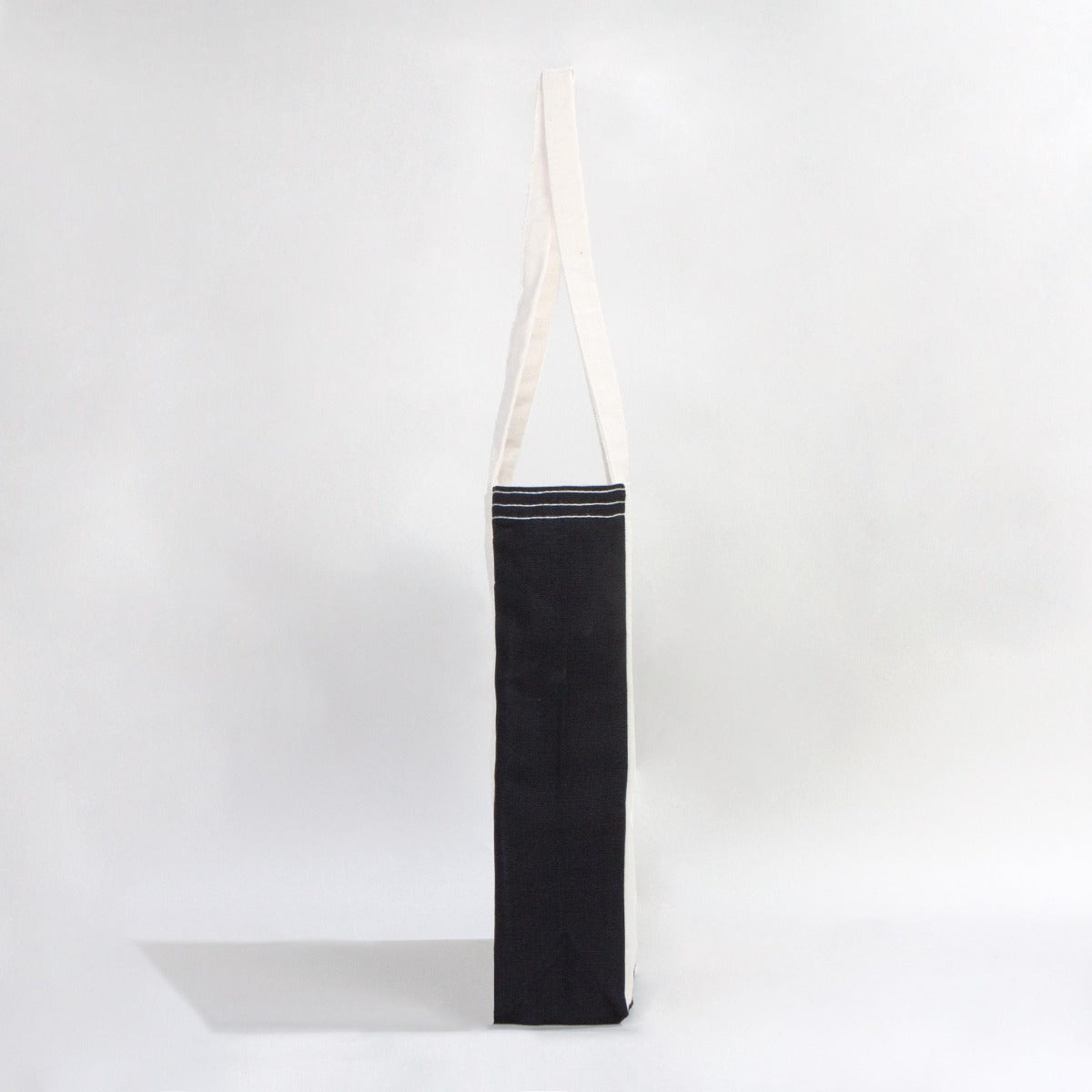 Classic Kanvas Çanta - Siyah Tam Körüklü 40x35x10 cm