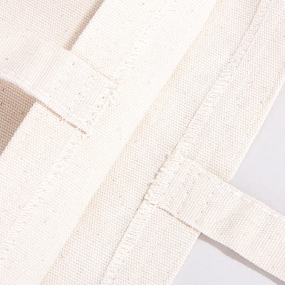 Classic Kanvas Çanta - Siyah Tam Körüklü 40x35x10 cm