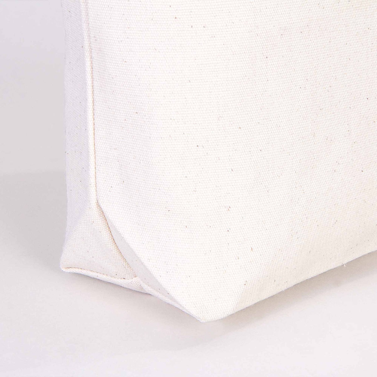 Kanvas Bez Çanta İç Cepli Örgü Kulp - 40x40x10 cm