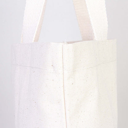 Kanvas Bez Çanta İç Cepli Örgü Kulp - 40x40x10 cm