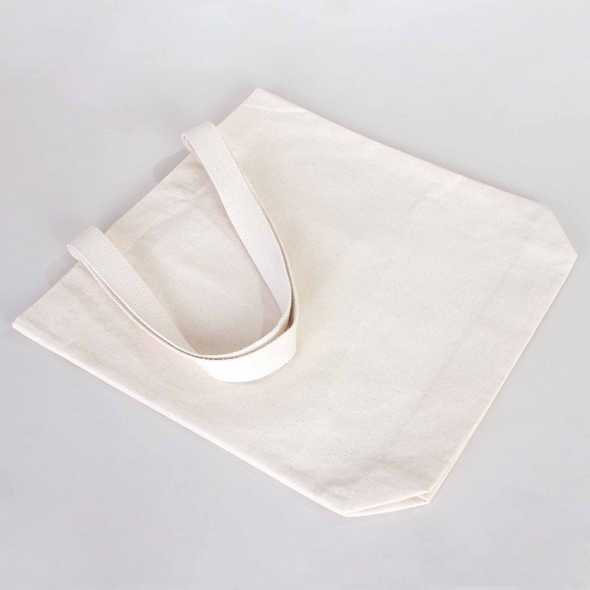 Kanvas Bez Çanta İç Cepli Örgü Kulp - 40x40x10 cm