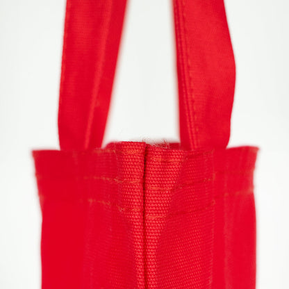 Kanvas Çanta Kırmızı 35 x 40 cm (Özelleştirilebilir) - istepromosyon.com