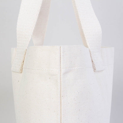 Modern Kanvas Çanta - Dıştan Örgü Kulp 45x35x8 cm (Özelleştirilebilir) - istepromosyon.com