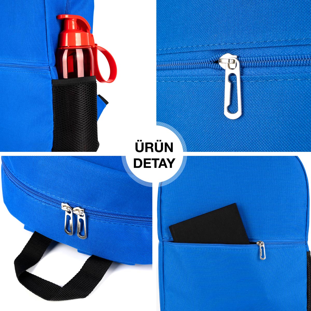 Sırt Çantası Okul Öğrenci Seyahat Promosyon İmperteks Mavi