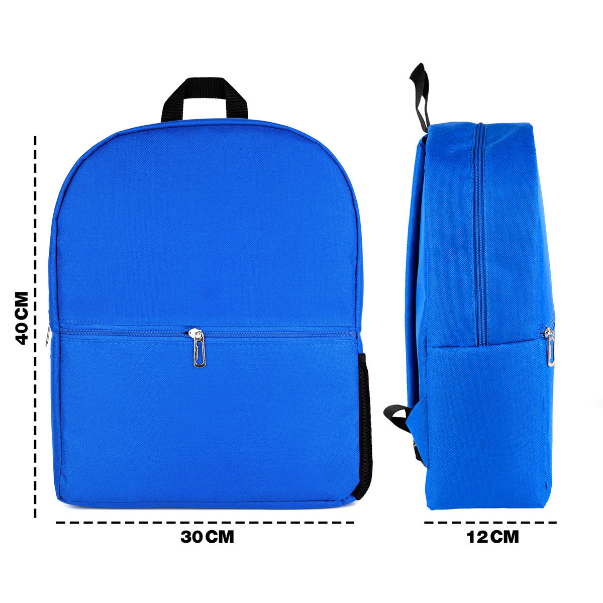 Okul Öğrenci Çanta Seti Sırt Çantası Beslenme Çantası Kalemlik Mavi