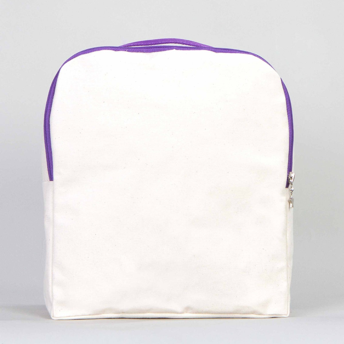 Kanvas Sırt Çantası VİP Mor - 25x32x10 cm