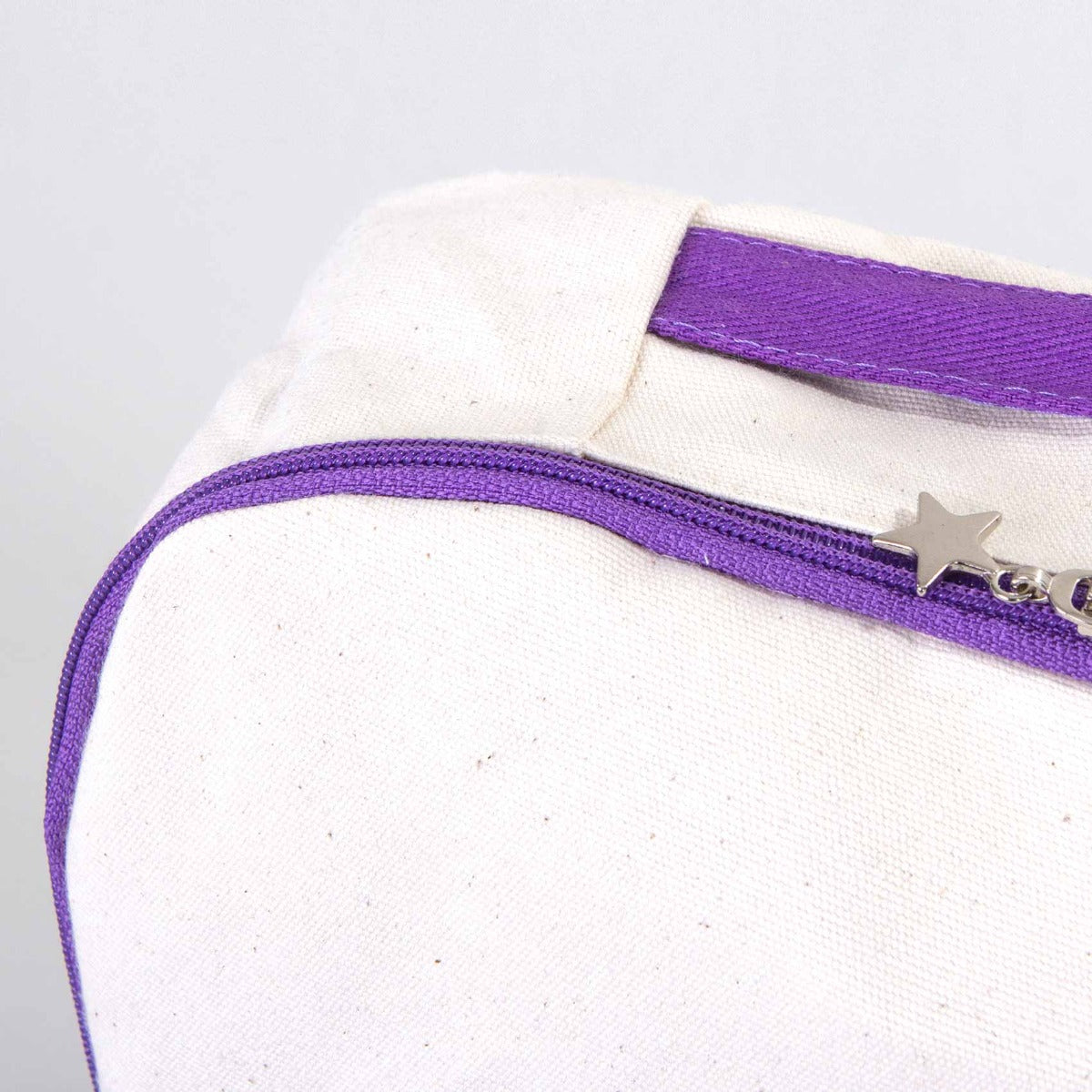 Kanvas Sırt Çantası VİP Mor - 25x32x10 cm