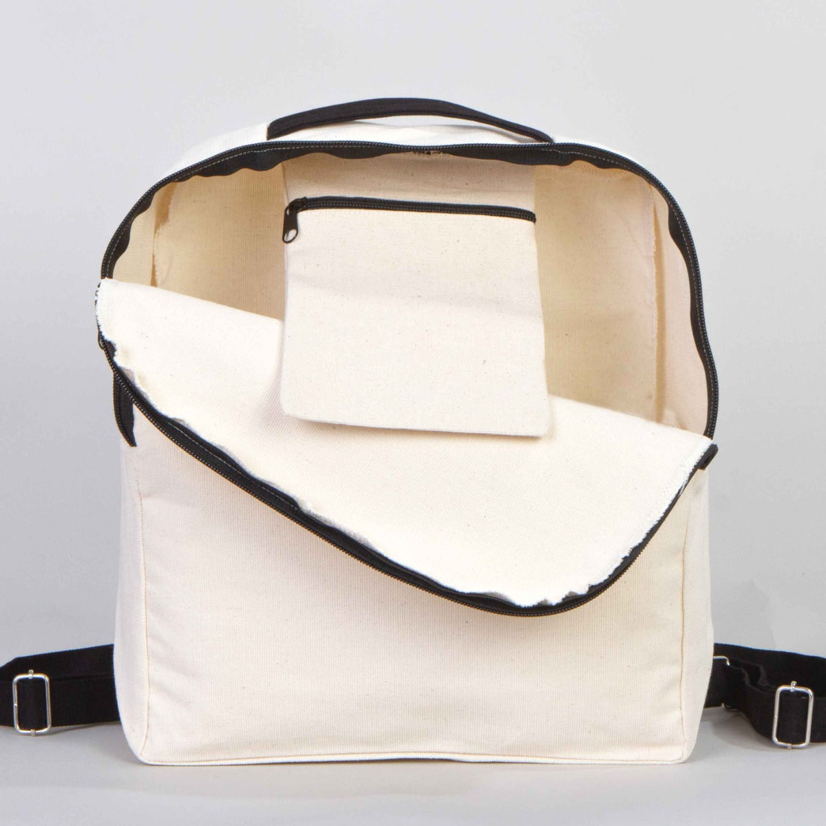 Karne Günü Desenli Siyah VIP Kanvas Sırt Çantası – (Özelleştirilebilir)