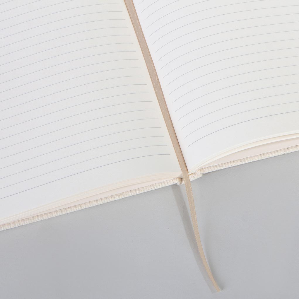 Kanvas Defter Çizgili 14x21 cm