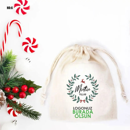 Yılbaşı Kesesi 10x13cm  (Özelleştirilebilir)