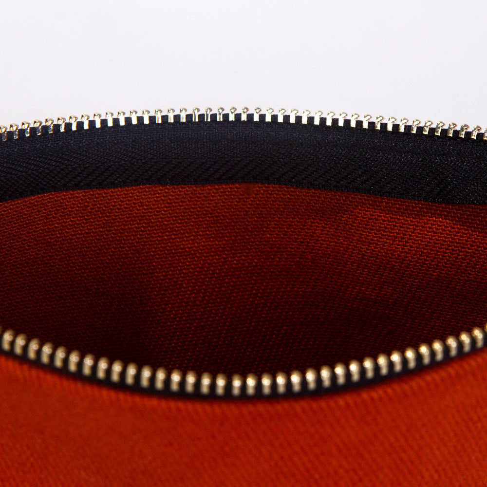 Star Clutch 21x15 Kiremit - Metal Fermuar (Özelleştirilebilir) - istepromosyon.com